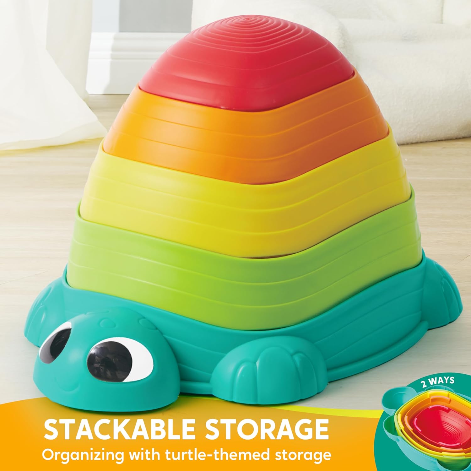 5 Pcs Turtle Balance Stepping Stones