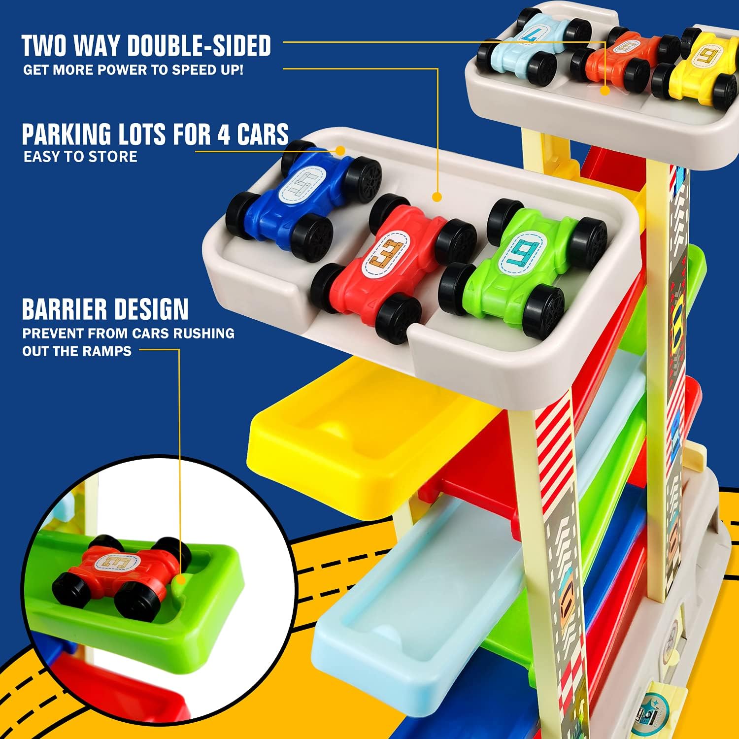 Car Ramp Toy for toddlers.