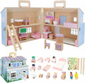 Wooden Dollhouse for girls
