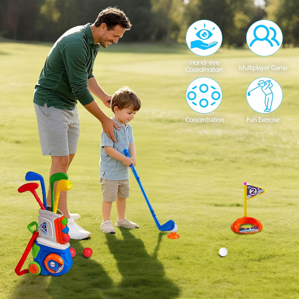 Golf Set, Plastic Kids Golf Clubs