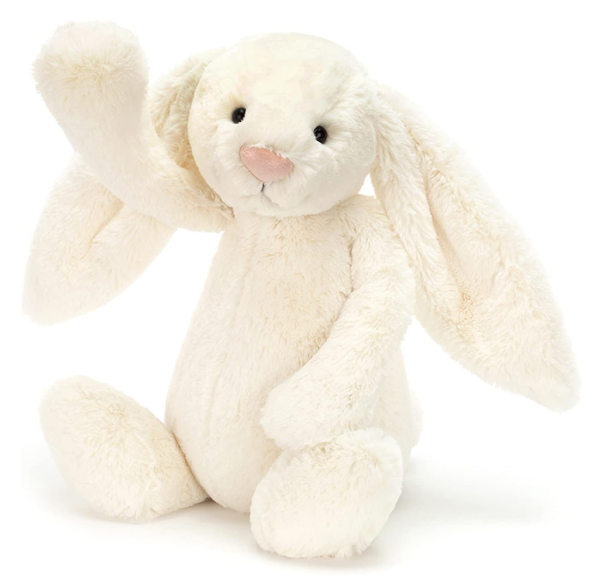 Cream Bunny Stuffed Animal