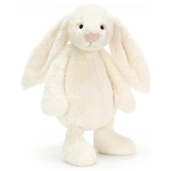 Cream Bunny Stuffed Animal