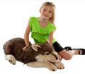 Wild Jumbo Wolf Plush Stuffed Toy