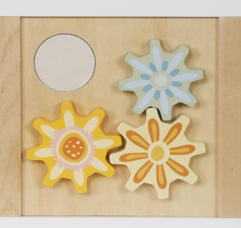Wooden Activity Cube, 6-in-1 Montessori Toys